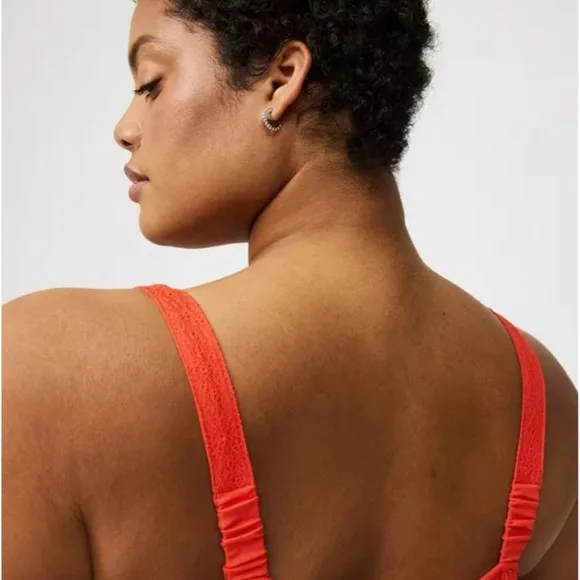 TORRID Red Lace Inset Maxi Dress 3X - Picture 5 of 6